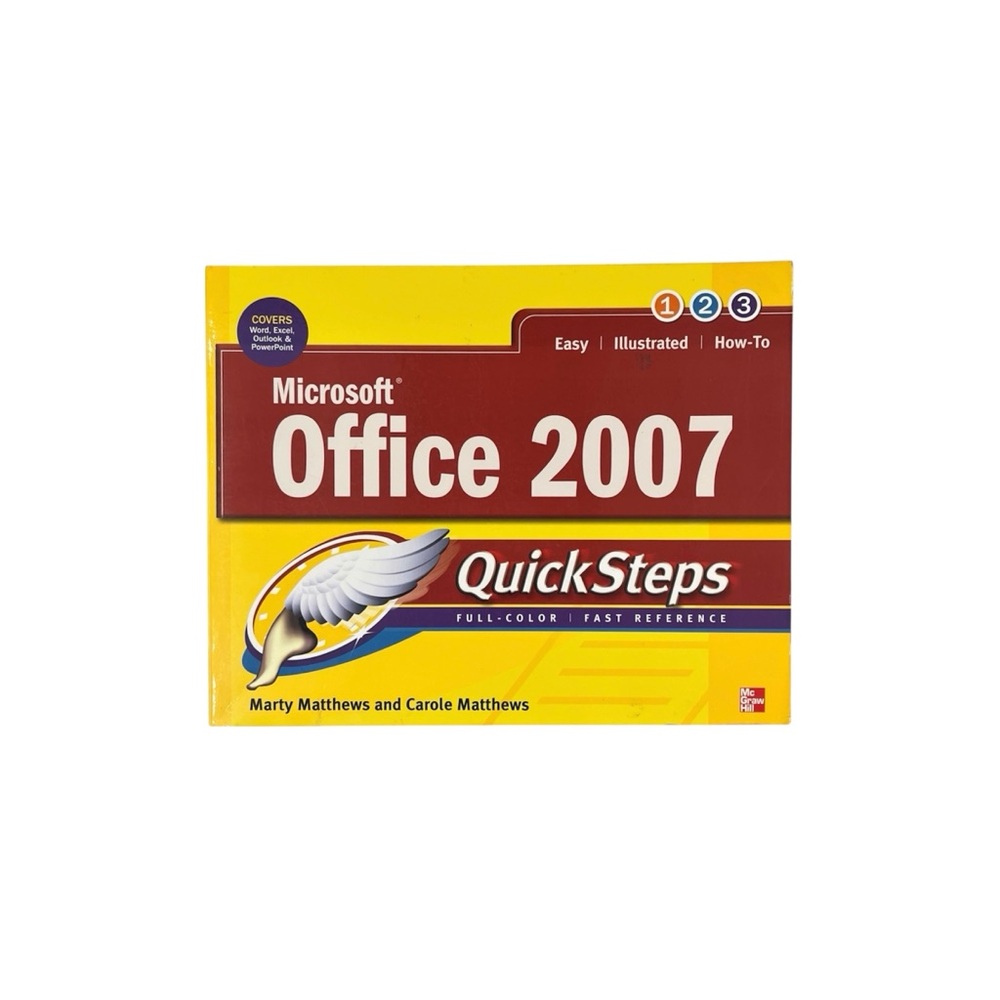 Microsoft Office 2007 QuickSteps in Red and Yellow